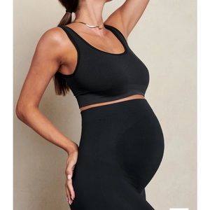 BLANQI Maternity Leggings Size Large Black - NEW w/tags